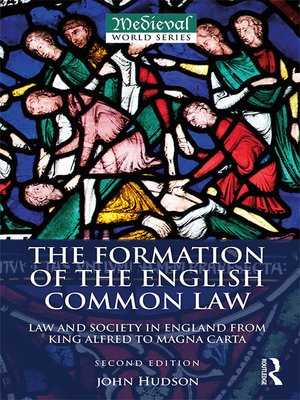 cover image of The Formation of the English Common Law
